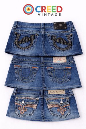 Jupes de marque upcyclées CR5764