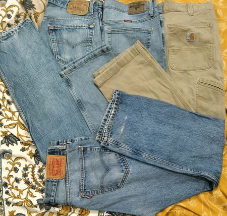 Mix branded jeans