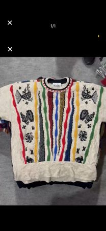 Custom handpick Coogi style sweater