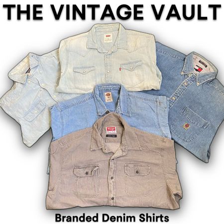 Branded Denim Shirts including Dickies, Levis and others