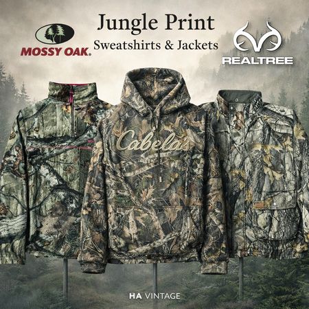 Jungle Print Sweatshirts/ Jackets