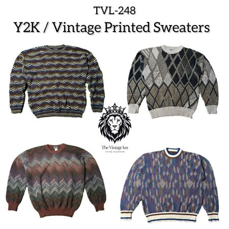Y2K / Vintage Ästhetik Pullover (TVL-248)