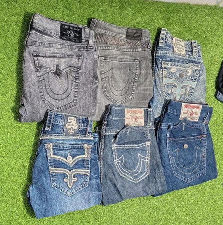 TRUE RELIGION , ROCK REVIVAL JEANS (MD 1477)
