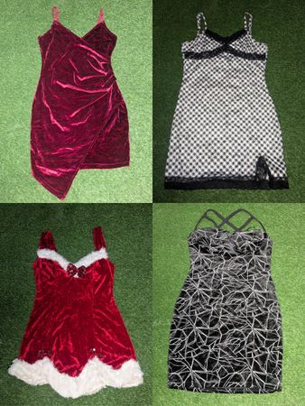 MAV#42 Velvet slip Dress