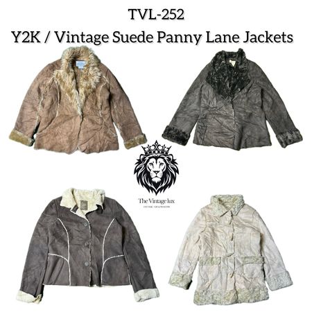 Y2K / Vintage Suede Panny Lane Jackets (TVL-252)