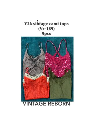 Y2K Nightfall: Vintage Cami Bundle (VR-189)