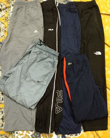 Mix branded track pants