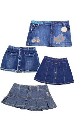 Yv162 Denim Minirock 6P