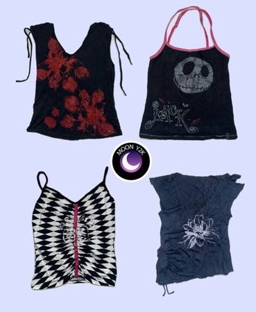 Y2k E Girl Gothic Tops mix (M-941)