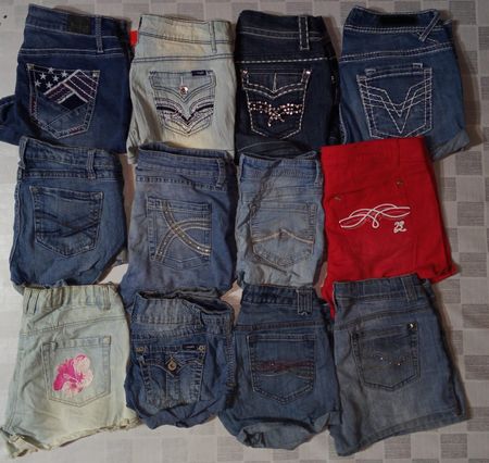 VIGOSS AND OTHER MIX BRANDS MINI SHORTS