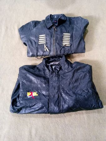 Leather jacket