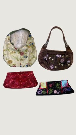 Y2K Blinking Beaded Bags