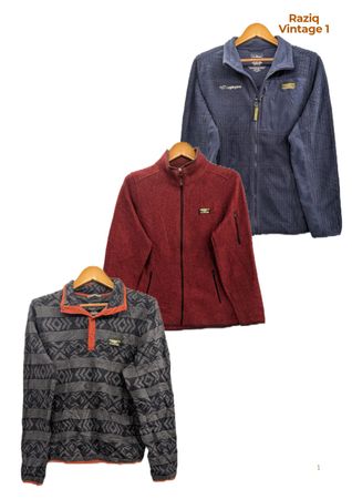 💥 RV1644 LLBean Fleece Jackets