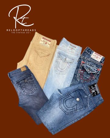 RT 1338 True Religion Men Mix Jeans