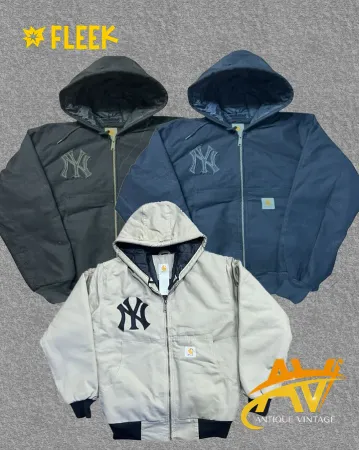 Custom handpick Rrwork style carhartt x yankee mix color jackets