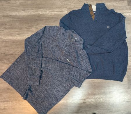 1920 - Calvin Klein, Chaps, Nautica, Tommy Hilfiger Sweaters, ¼ Zip, Turtleneck