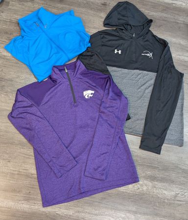 1926 - Under Armour ¼ Zip Hoodies & Jacket