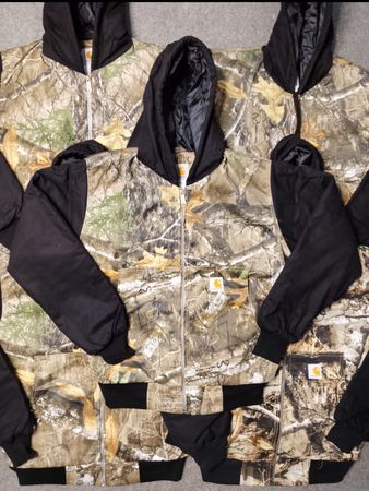 Rework style Carhartt hoodie jacket