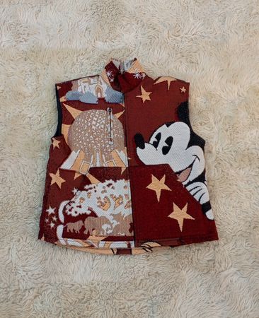 Upcycled Vintage Tapestry Vests