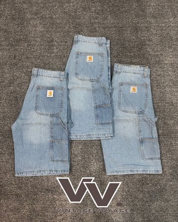 Carhartt reworked style denim shorts #6126