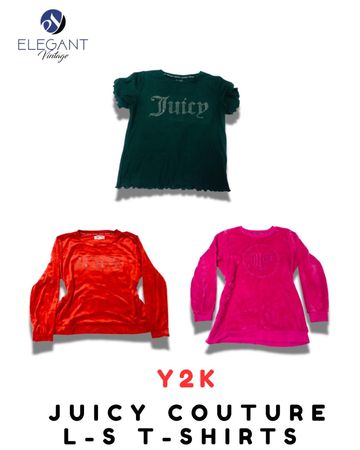 Y2K Juicy Couture L-S T-Shirts - EV1880