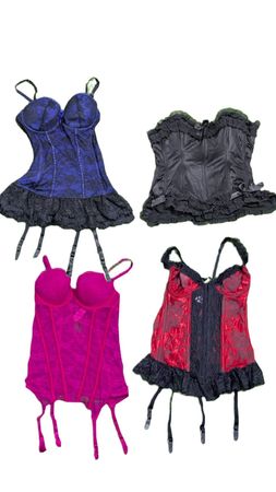 Yv169 Top Corsetto Romantico 6p