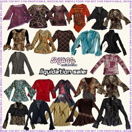 Y2K Long Sleeves Tops (DVC Liquidation #6)