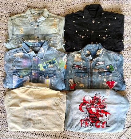 Denim crazy unbranded jackets