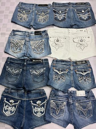 R344 Upcycled Sexy Hot Shots Fully Embellished