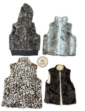 Y2K fur animals coat 07 pcs At 285
