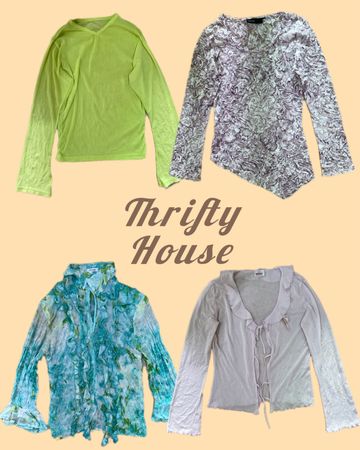 Pastel Y2k Mix Tops(TH/053)