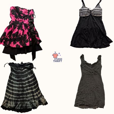 Heartbreaker Y2K Mini Dress(DR-046)