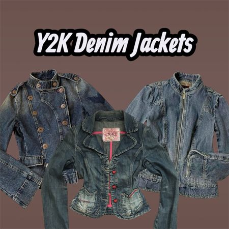 Y2K Denim Jackets - e8 (06/01)