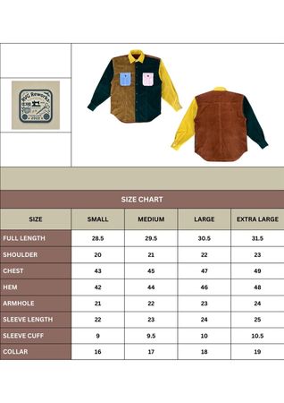 Camisa Oversized de Corduroy Reciclada