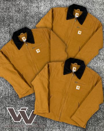 Carhartt reworked style tan Detroit jackets #7126