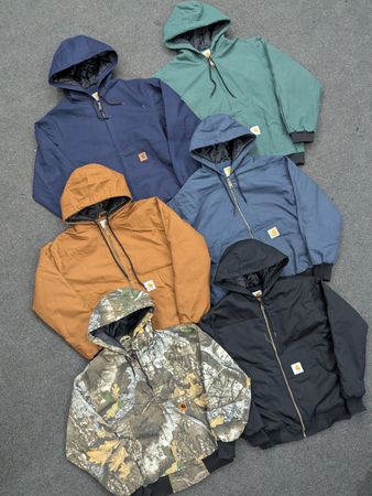 Carhartt Active Wear Rework Style Jackets - Mixed Collection (10 pcs), (C-004)