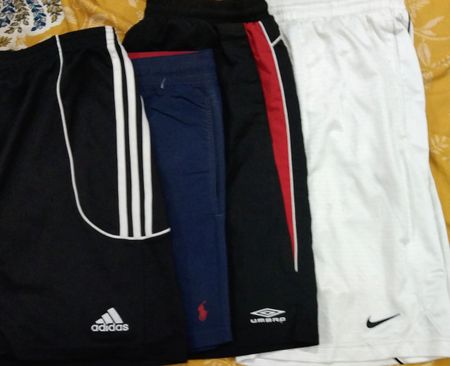 Mix branded shorts