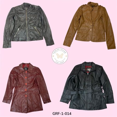 Retro Y2K Leather Moto Jacket – Sleek Urban Look (GRF-1-014)