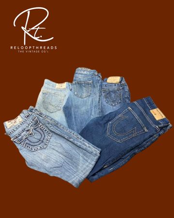 RT 1344 True Religion Mix Jeans