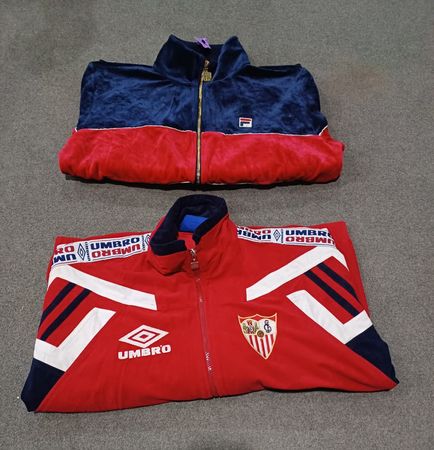 Mix Branded Suede Track Jacket