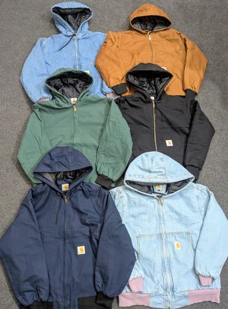 Carhartt Active Wear Rework Style Jackets - Mixed Collection (10 pcs), (C-007)