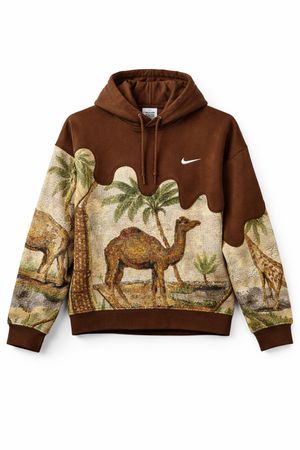 Upcycle Tapestry with Hoodie mix brand