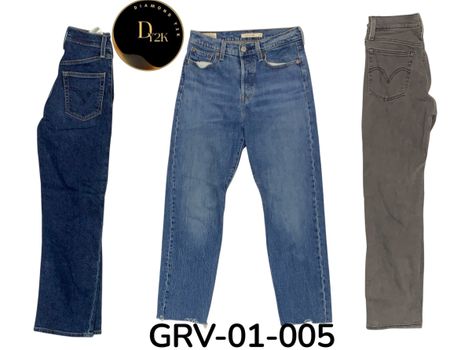 Levi’s unisex Denim Jeans – Original & Stylish (GRV-01-005)