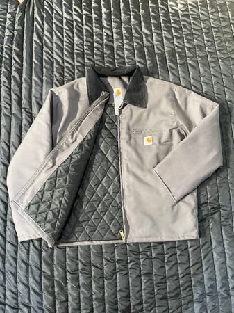Carhartt rework style grey Detroit  jacket