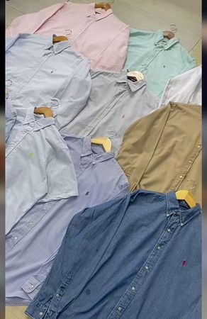 Camisas de Algodão Premium Polo Ralph Lauren