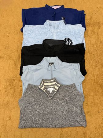 ミックスブランド クォータージップフリース