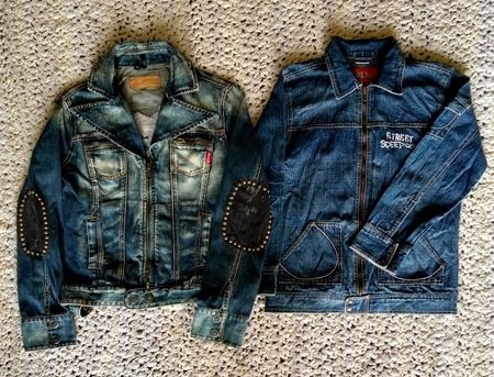 Denim unbranded jacket 15 pieces