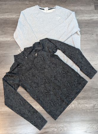 2031 - Gymshark Trouser, Sweatshirt, Hoodies,¼ Zip, Jacket