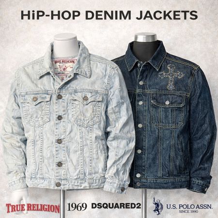 HIP HOP Denim Jackets Inc True Religion