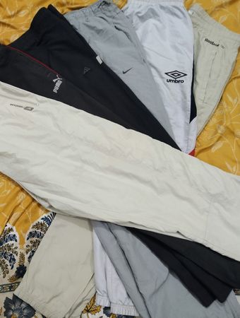 Mix branded track pants